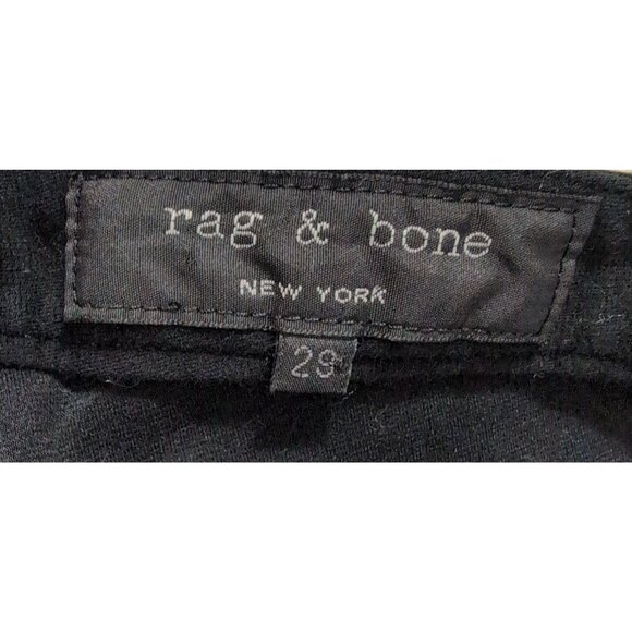 Rag & Bone Riding Style Pants Womens 29 Black Equestrian Old Money Countryside - Picture 7 of 11